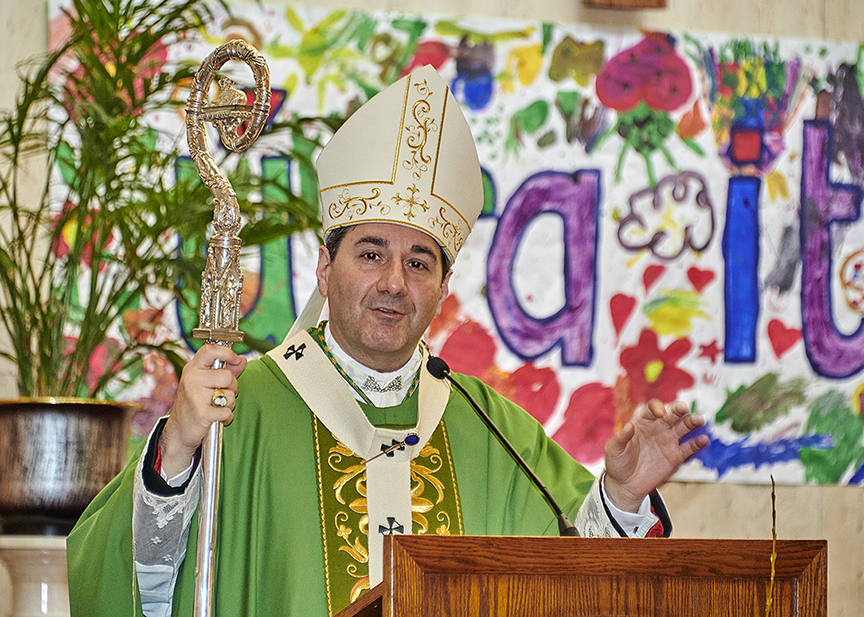 Archbishop Leo Preaching