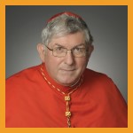 Image of Cardinal Collins in red robes