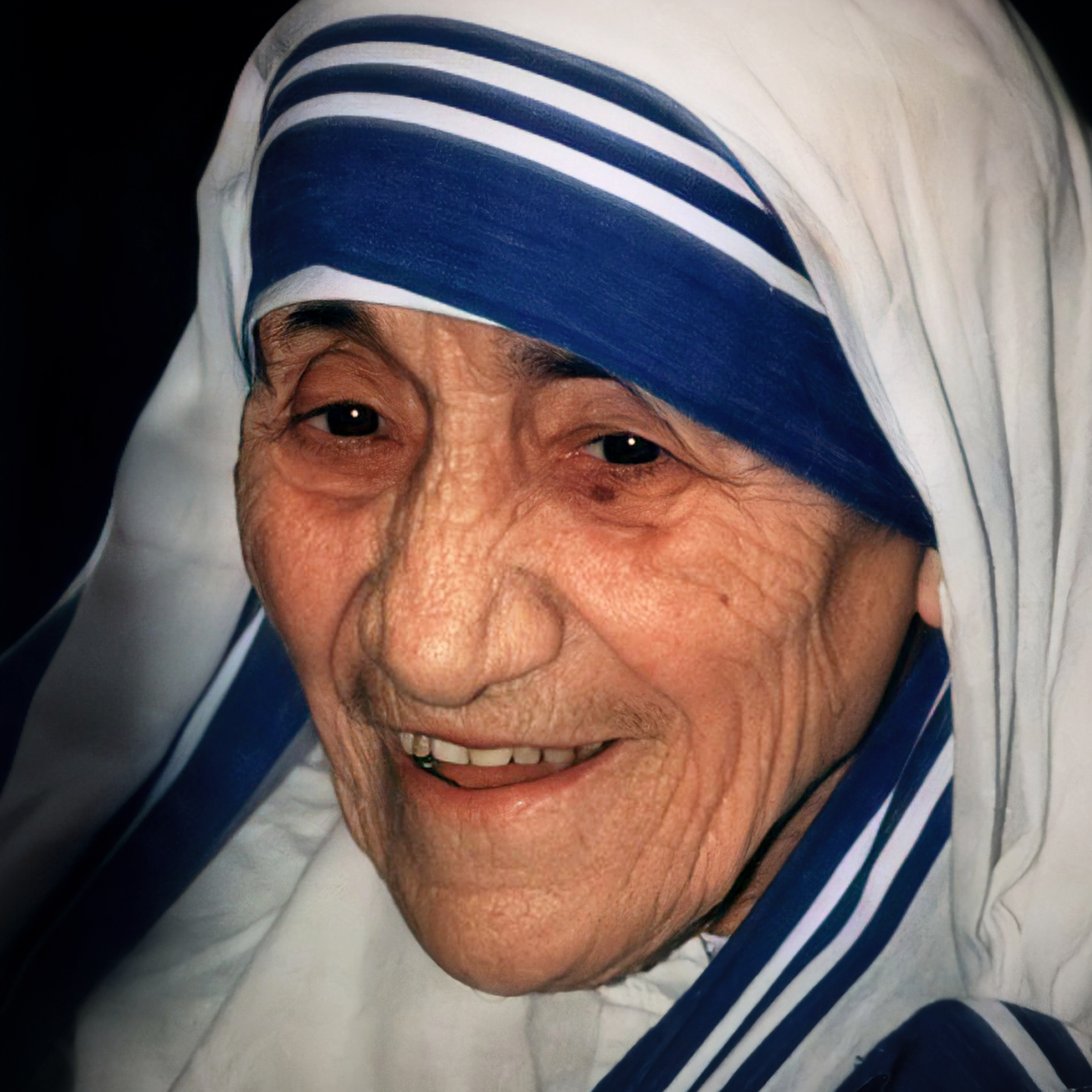 Square Photo of Mother Teresa