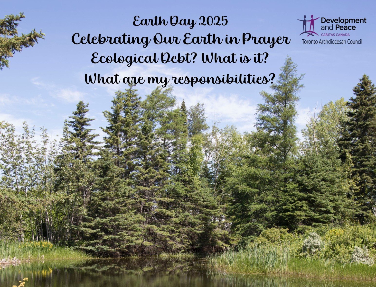 Celebrating our Earth in Prayer Poster