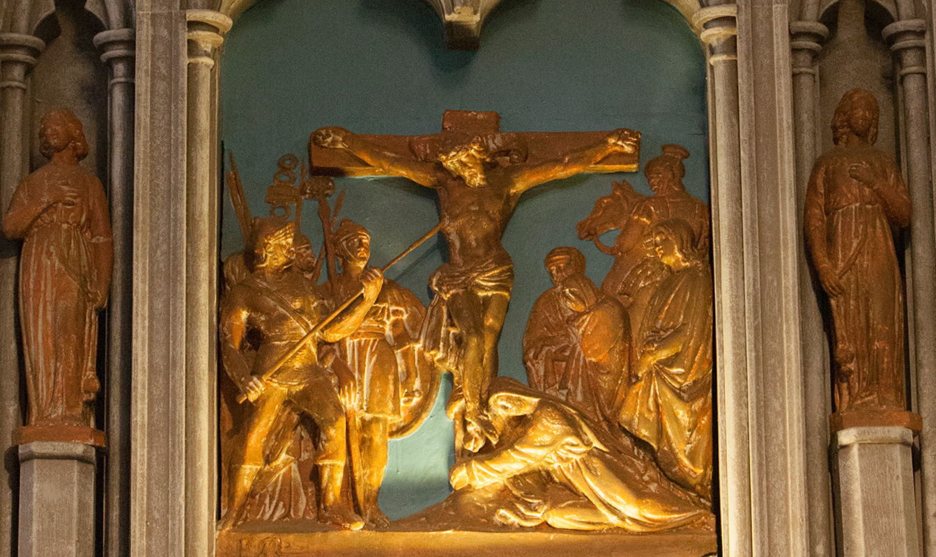 Stations of the Cross at St. Michael's Cathedral Basilica