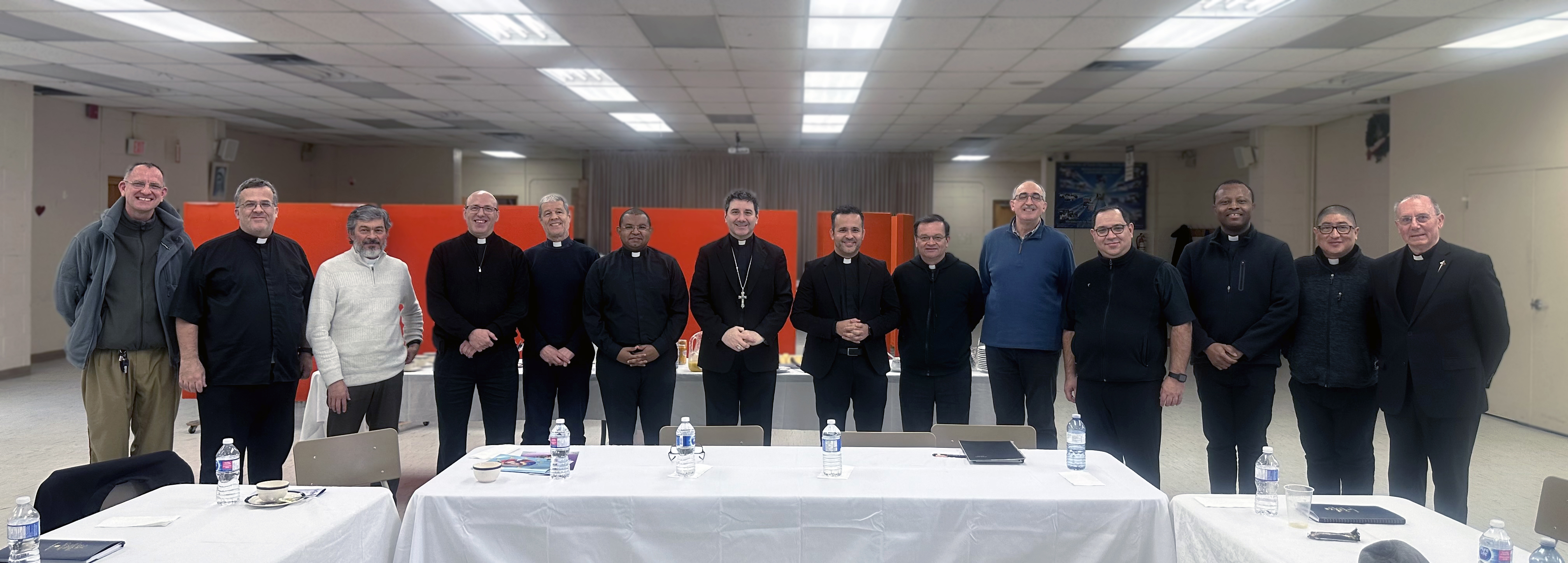 Hispanic Council of Priests meet with Archbishop Leo