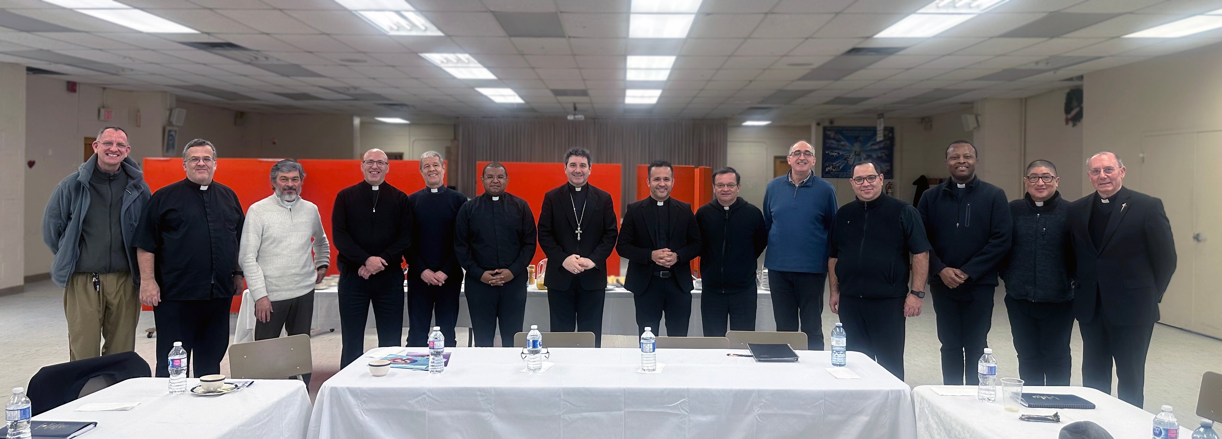 Hispanic Council of Priests meet with Archbishop Leo