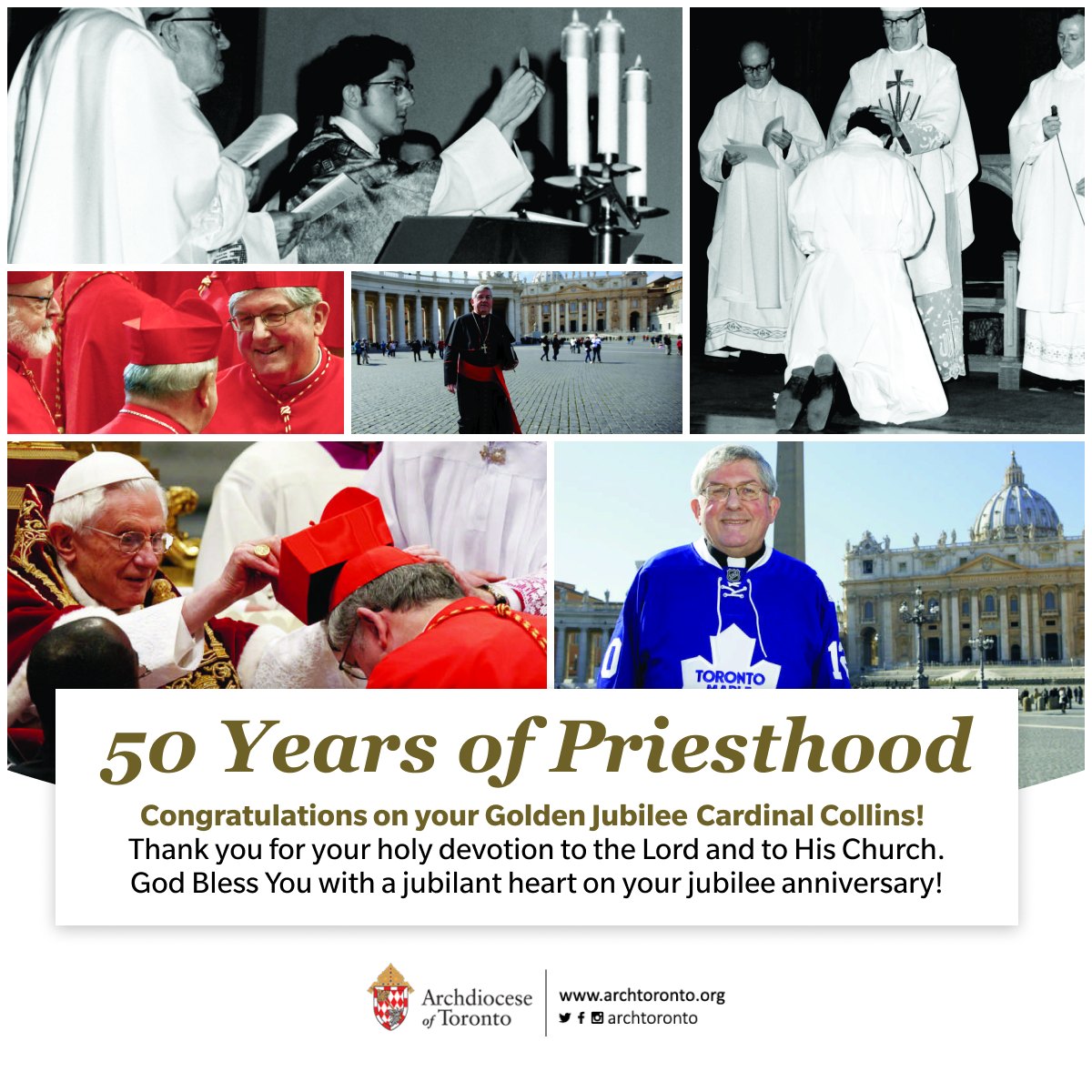 Cardinal Collins Anniversary