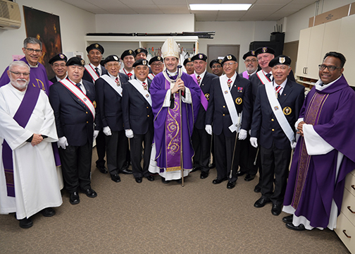 Archbishop Leo at St. Patrick Parish in Markham