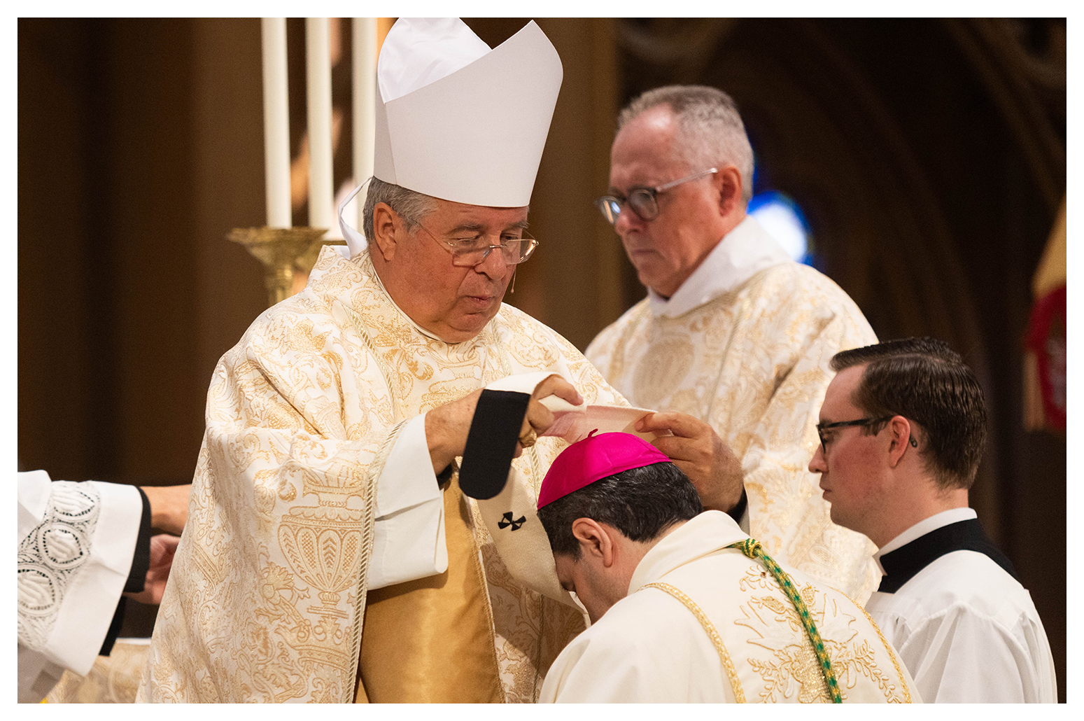 Archbishop Leo Receives the Pallium