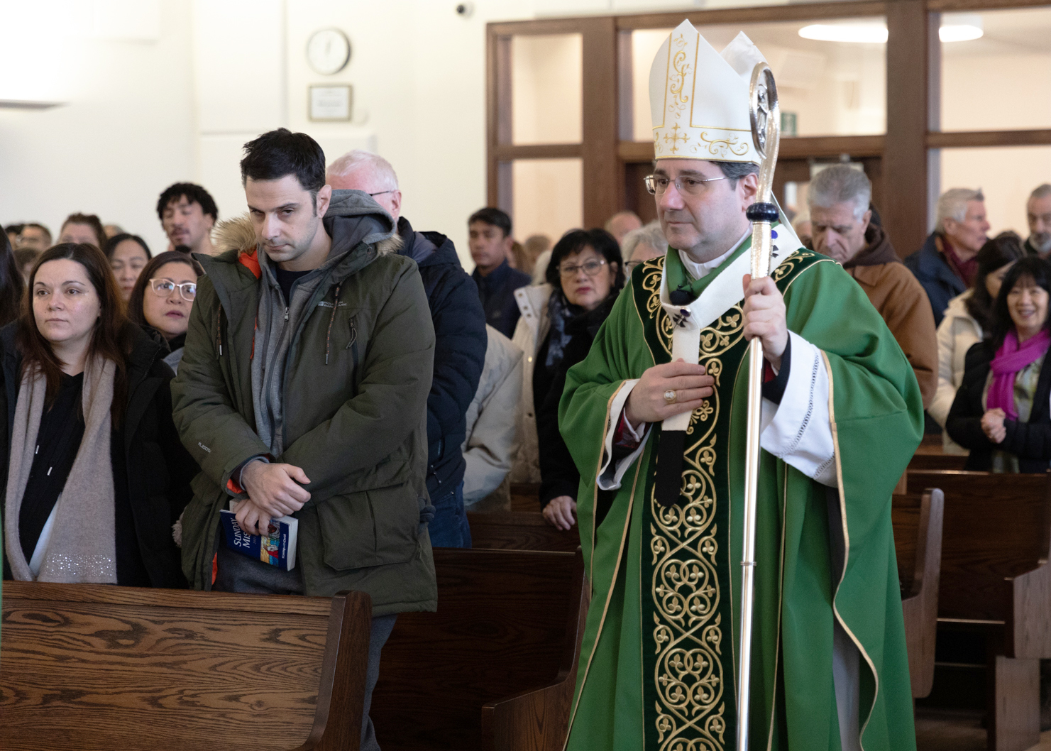 Archbishop Leo Visits Our Lady of Grace Parish