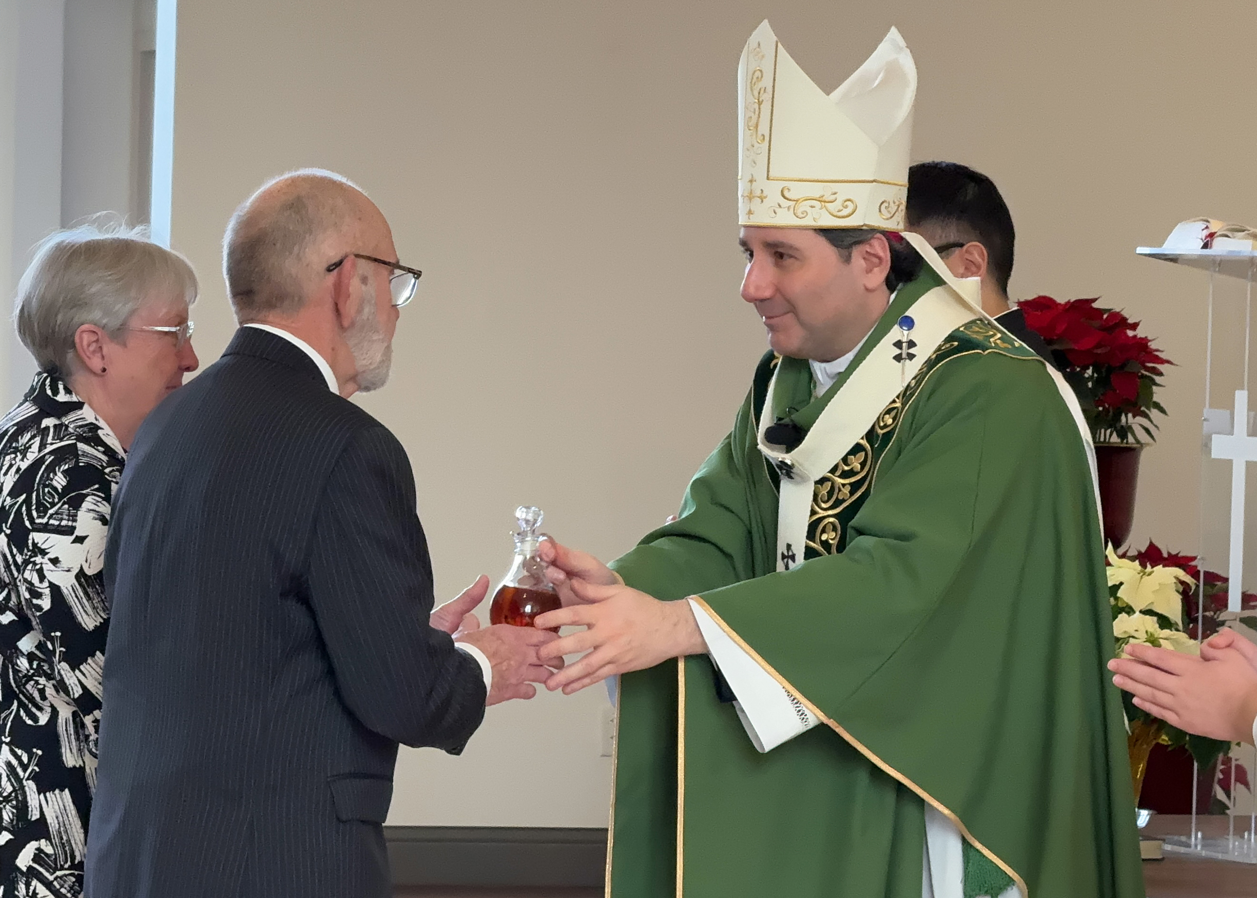 Archbishop Leo Visits Our Lady of Grace Parish