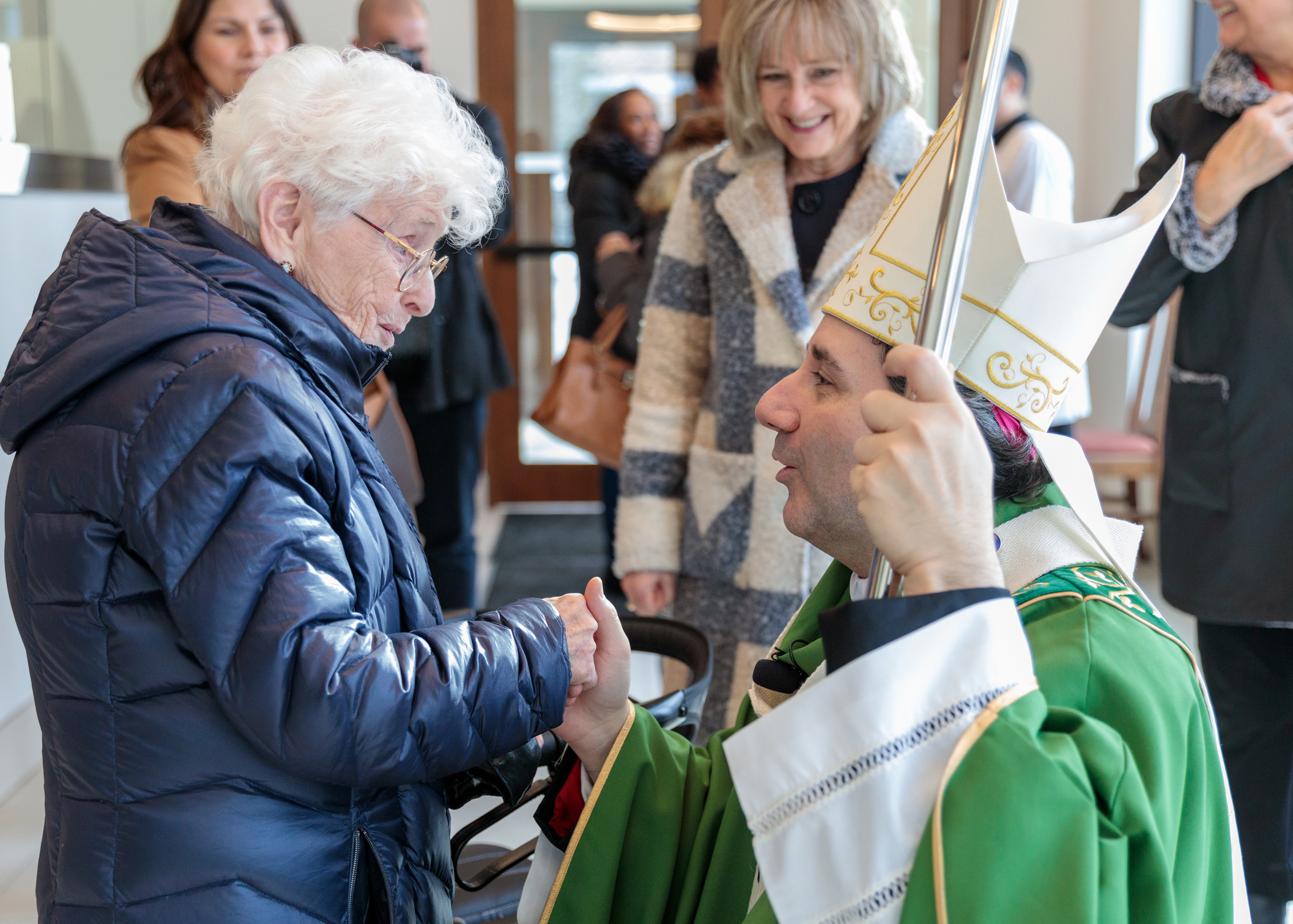 Archbishop Leo Visits Our Lady of Grace Parish