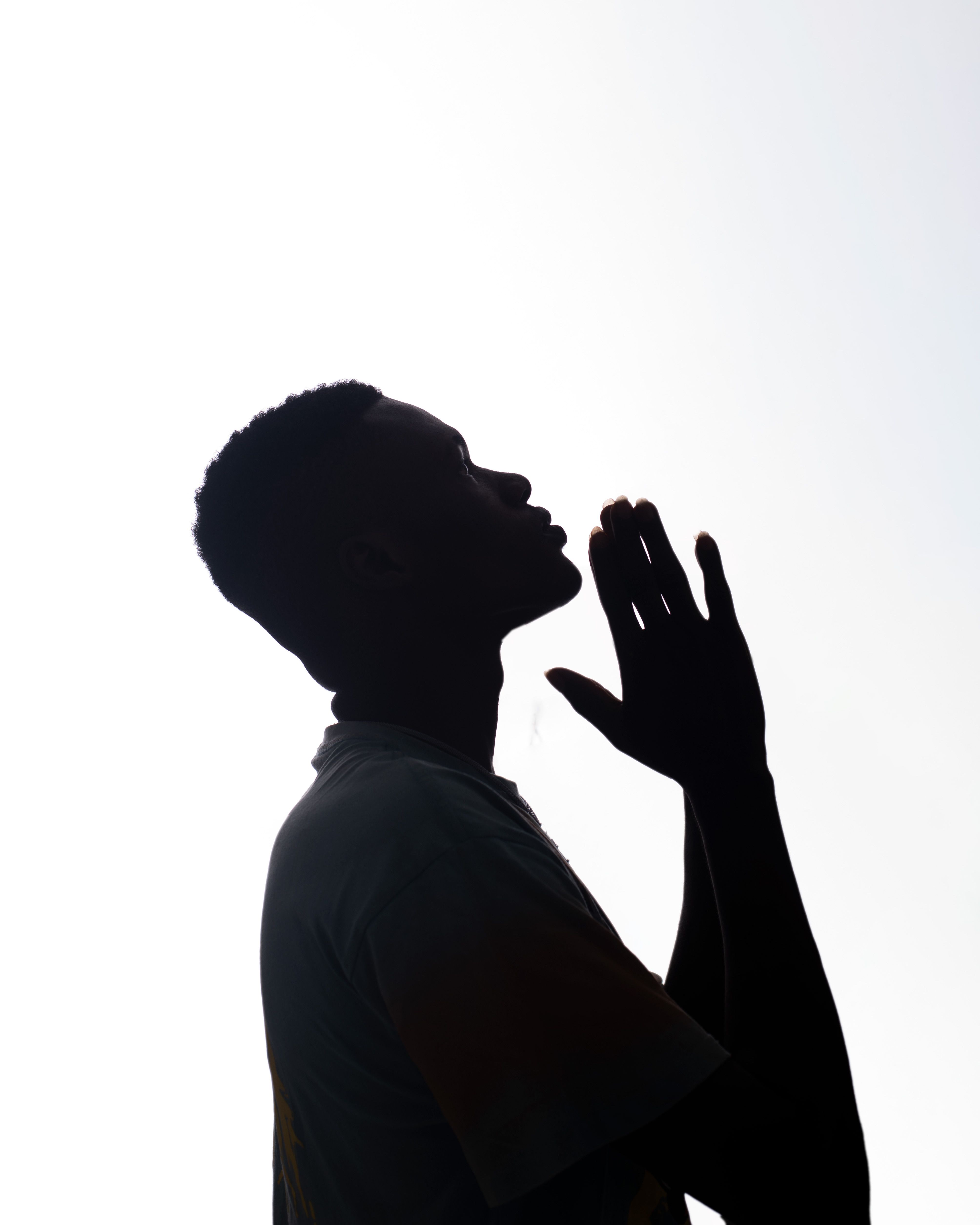 Praying Silhouette
