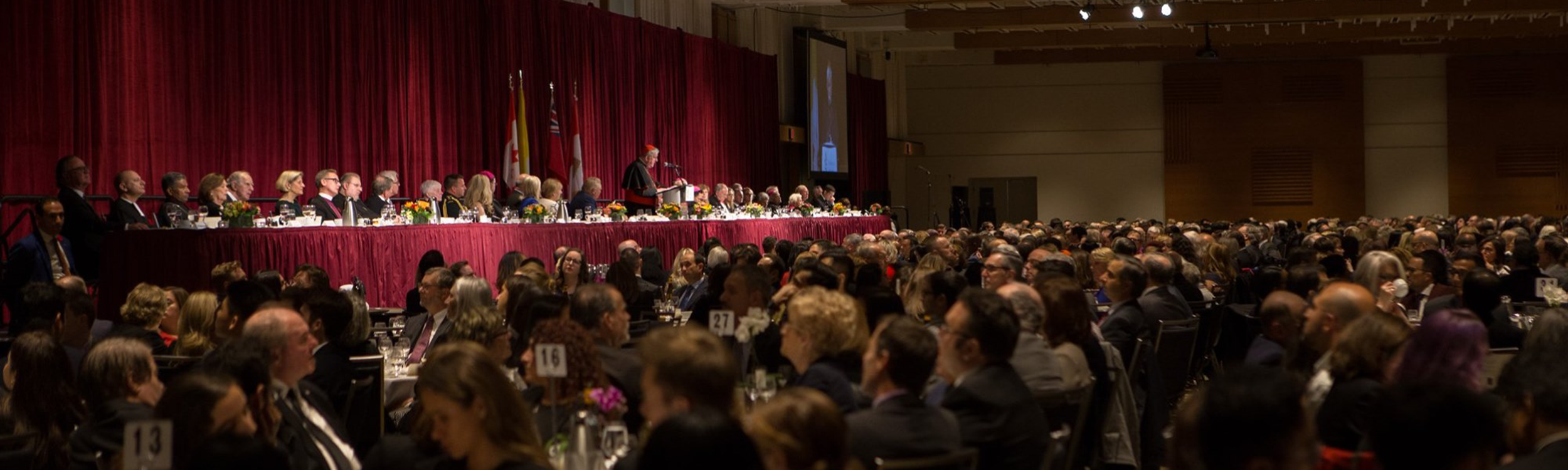 Participants of the Cardinal's Dinner