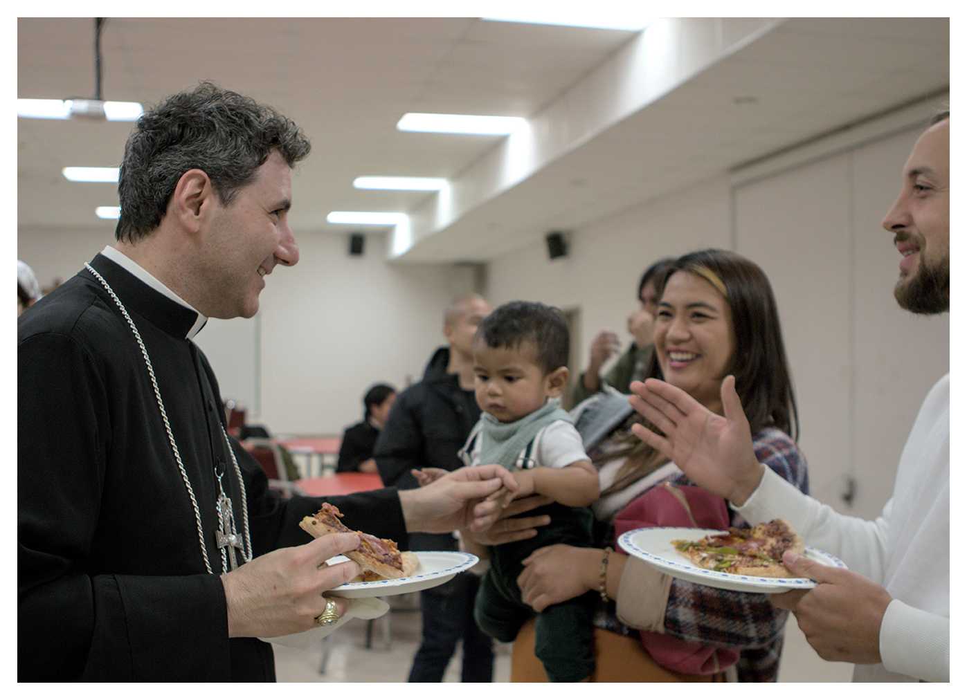 Archbishop Leo at UTM Chaplaincy