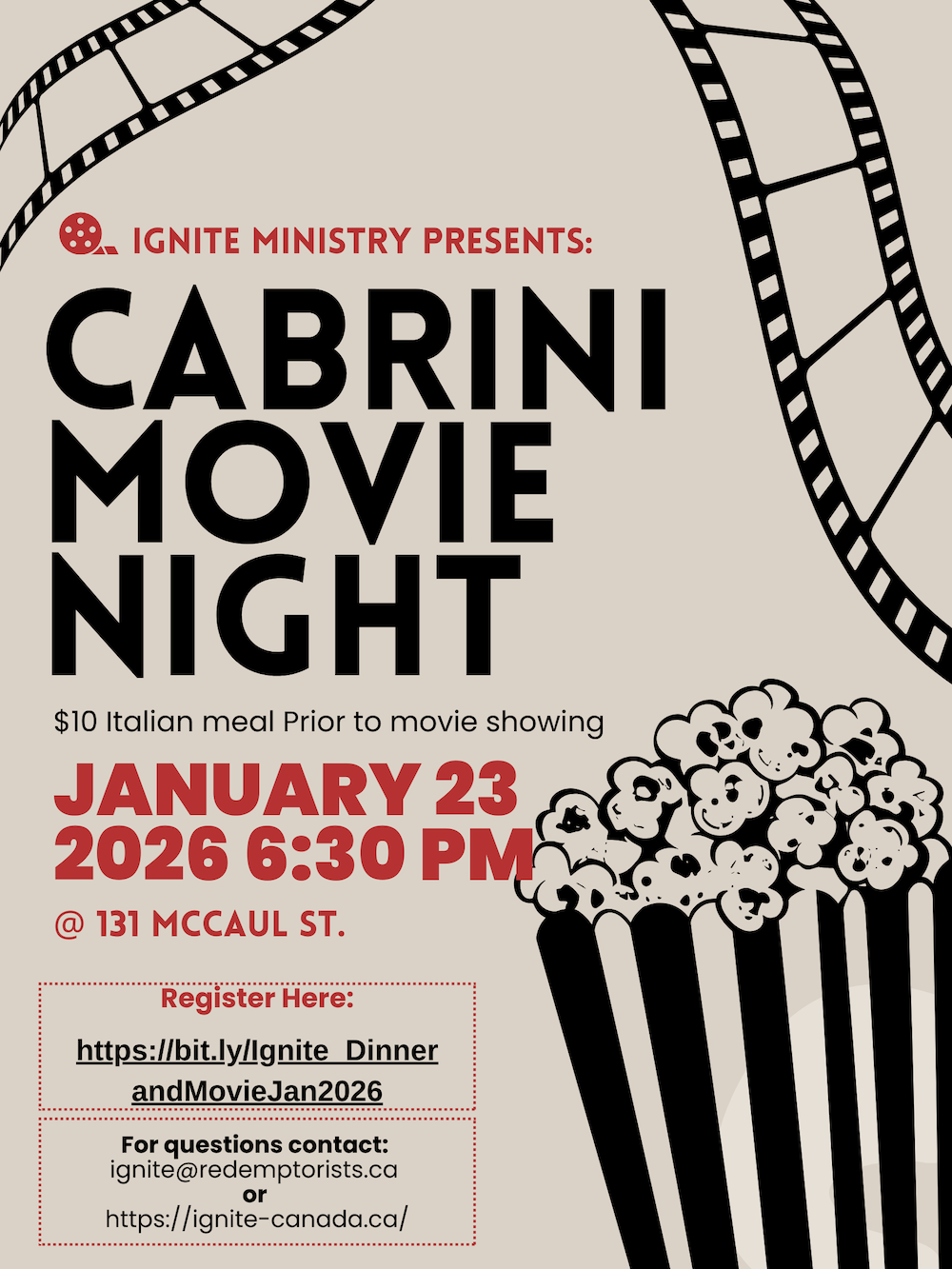 Ignite Dinner and a Movie 2026 - archdiocese.png