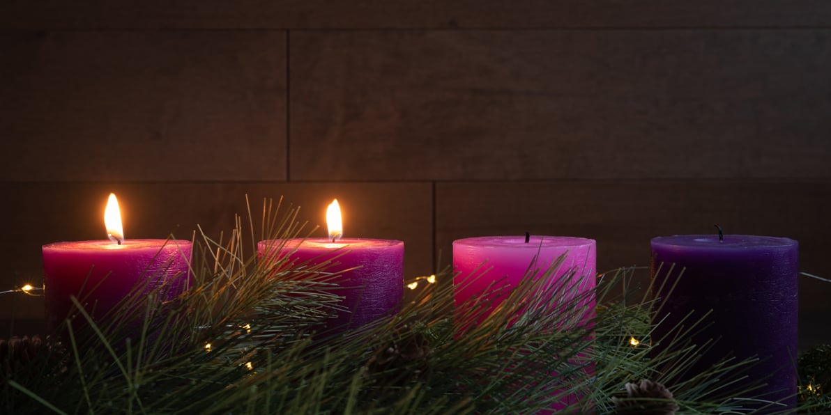 Candles for the Second Sunday of Advent
