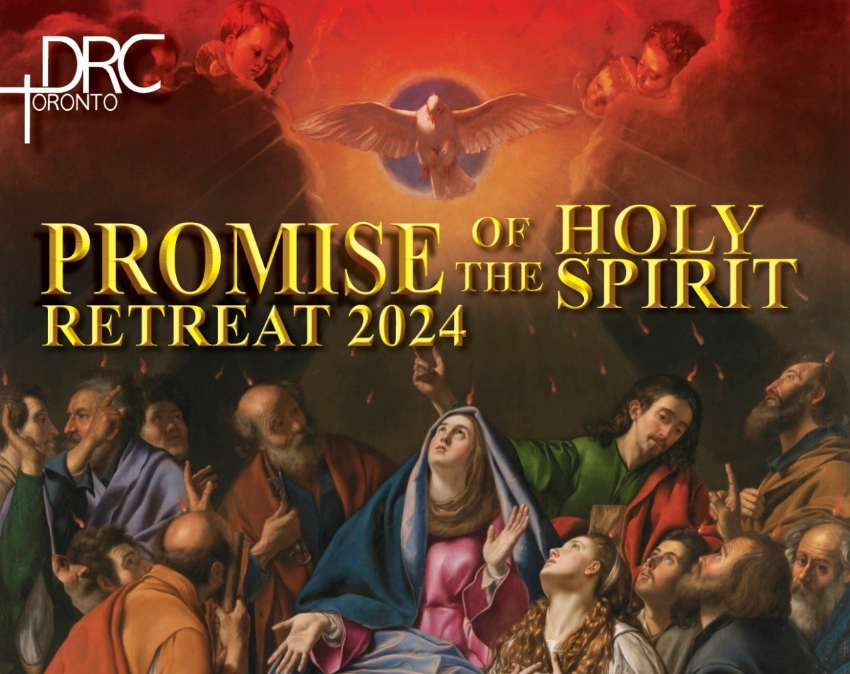 Promise of the Holy Spirit Retreat 2024 Poster