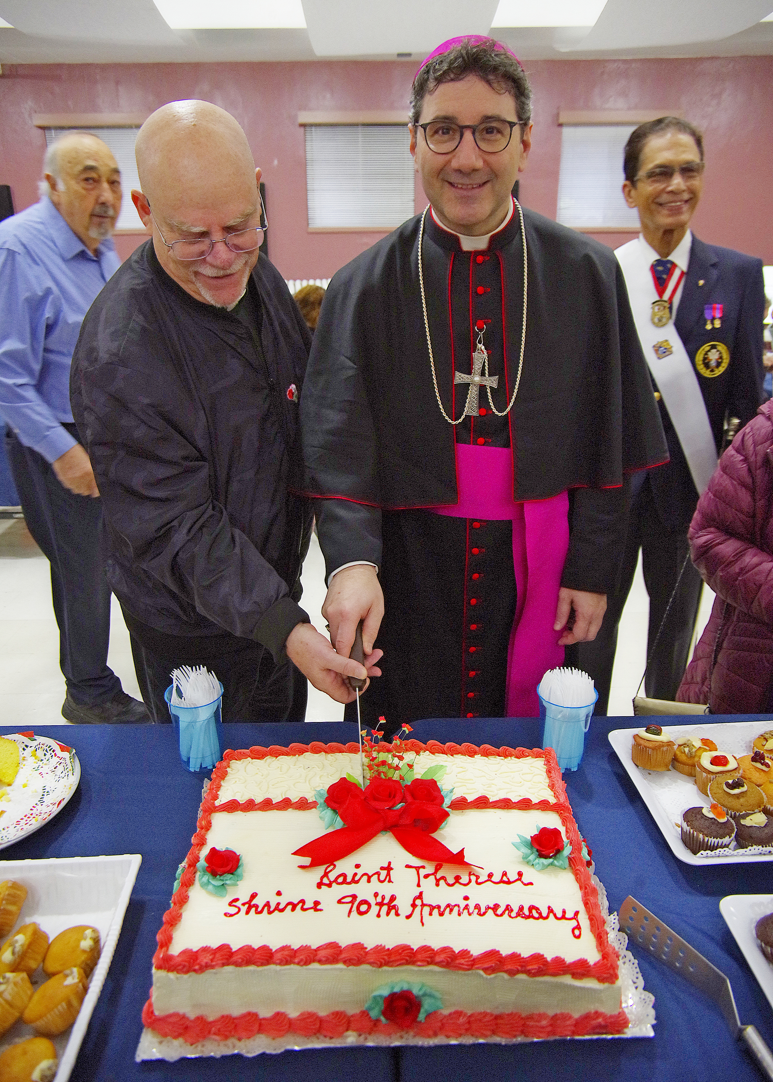 Archbishop Leo at St. Theresa