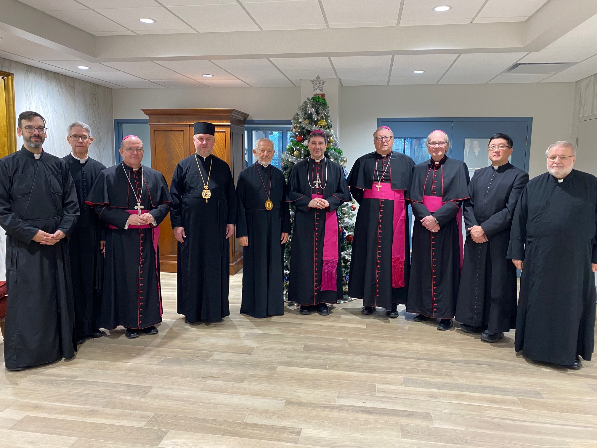 Archbishop Leo with Orthodox Catholic Bishops