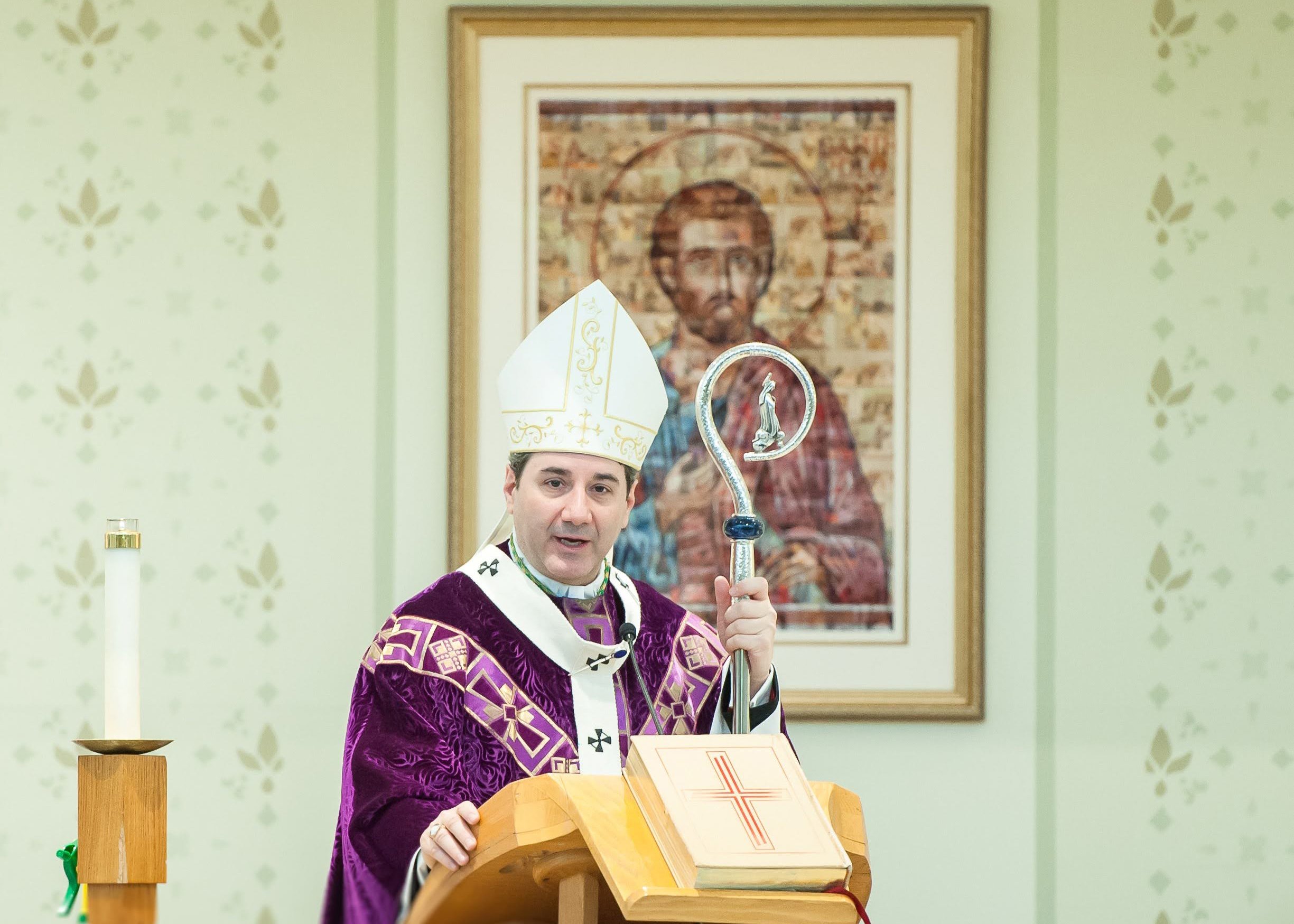 Archbishop Leo at St. Bartholomew