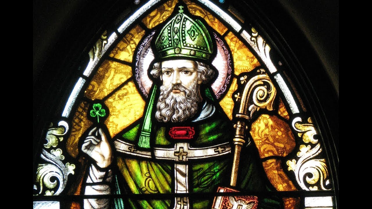Saint Patrick Stained Glass Window