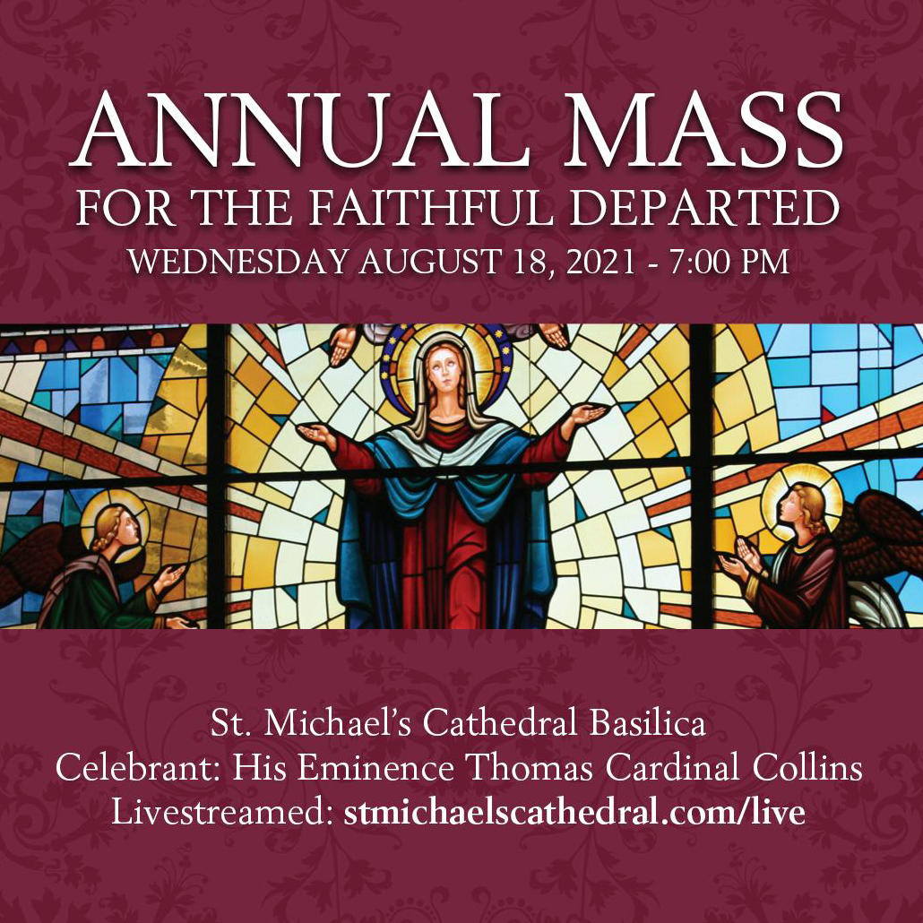 Poster: Annual Mass for the Faithful Departed