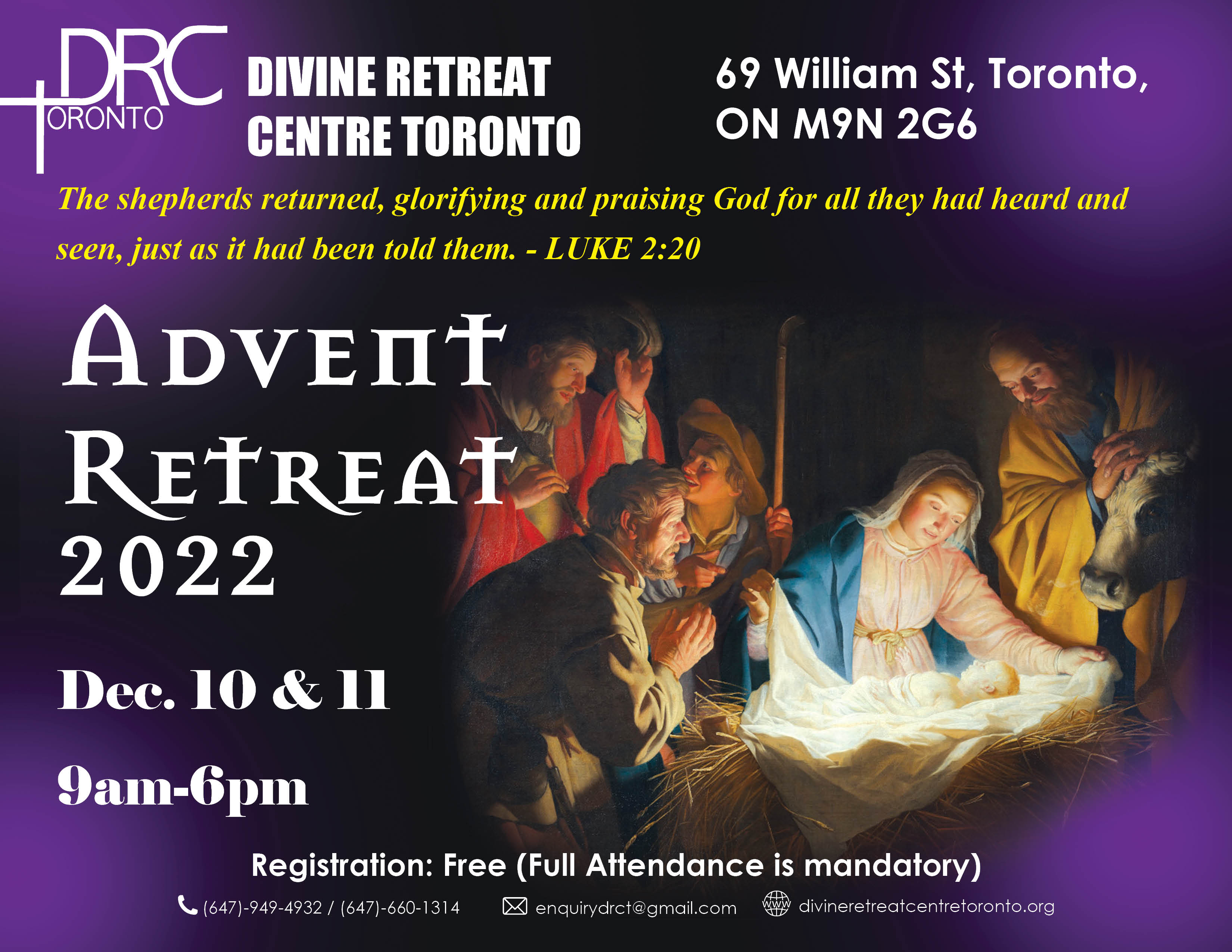 Advent Retreat 2022