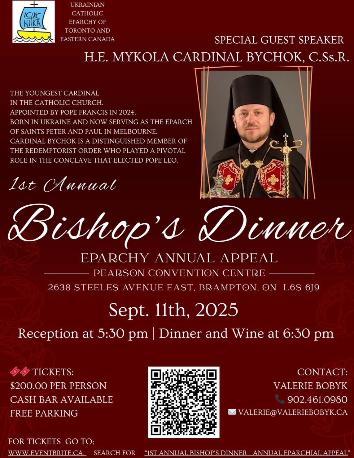 Ukrainian Eparchy Dinner