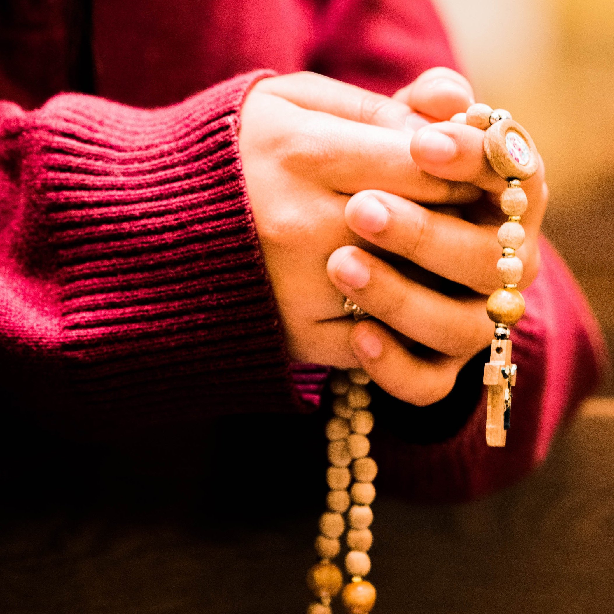 Rosary in Hands