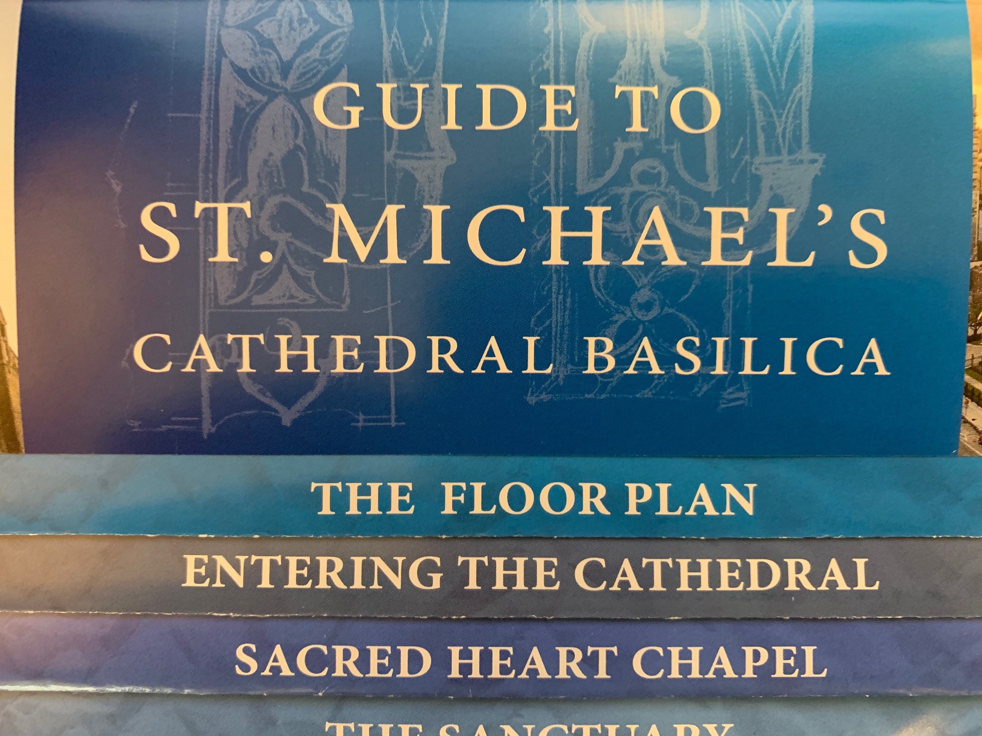 St. Michael's Cathedral Basilica - guide book