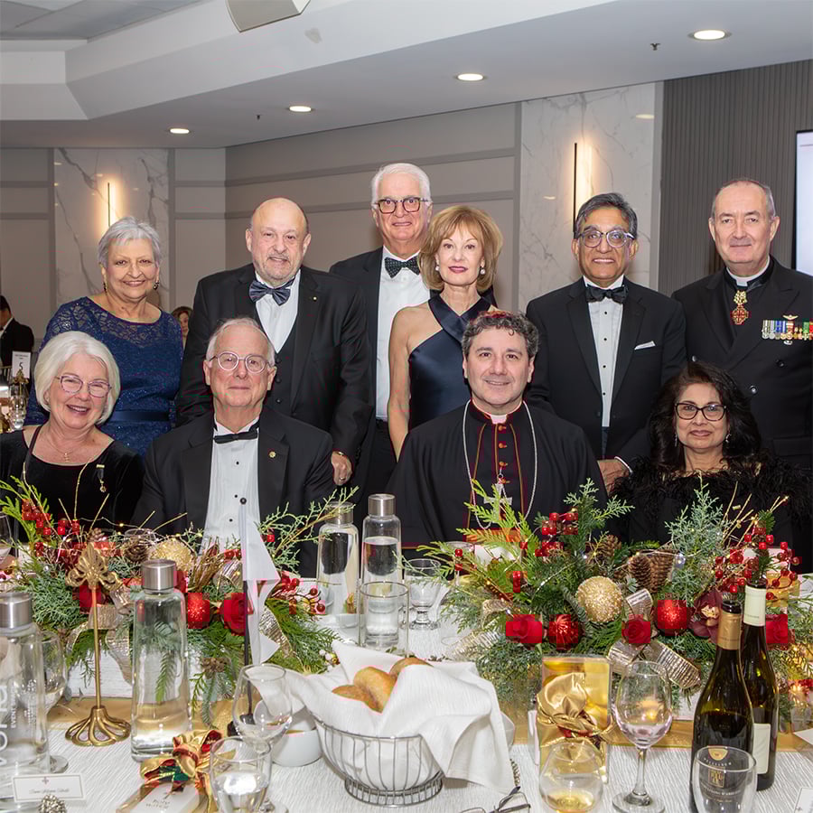 EOHSJ Holy Land Banner