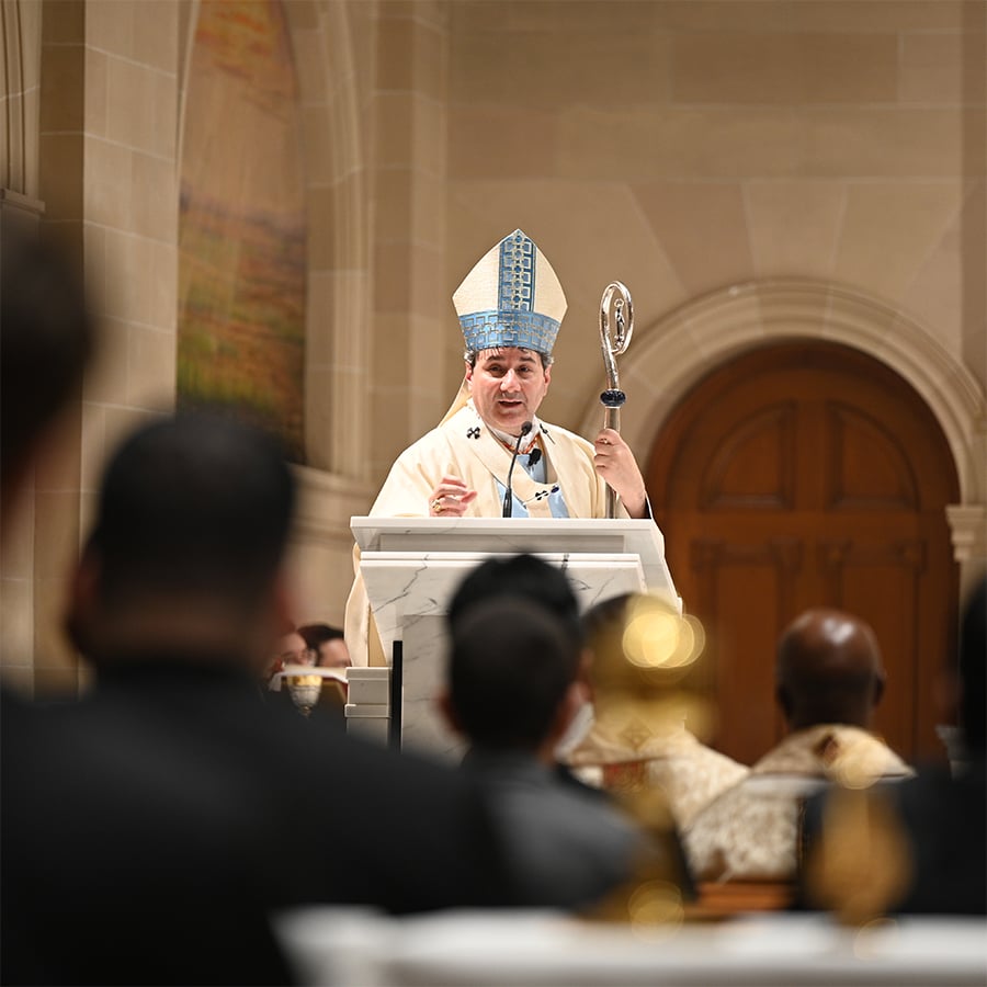Cardinal Leo visit to St. Augustine's Seminary