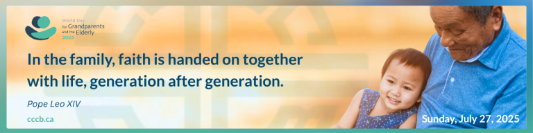 World Day for Grandparents Banner