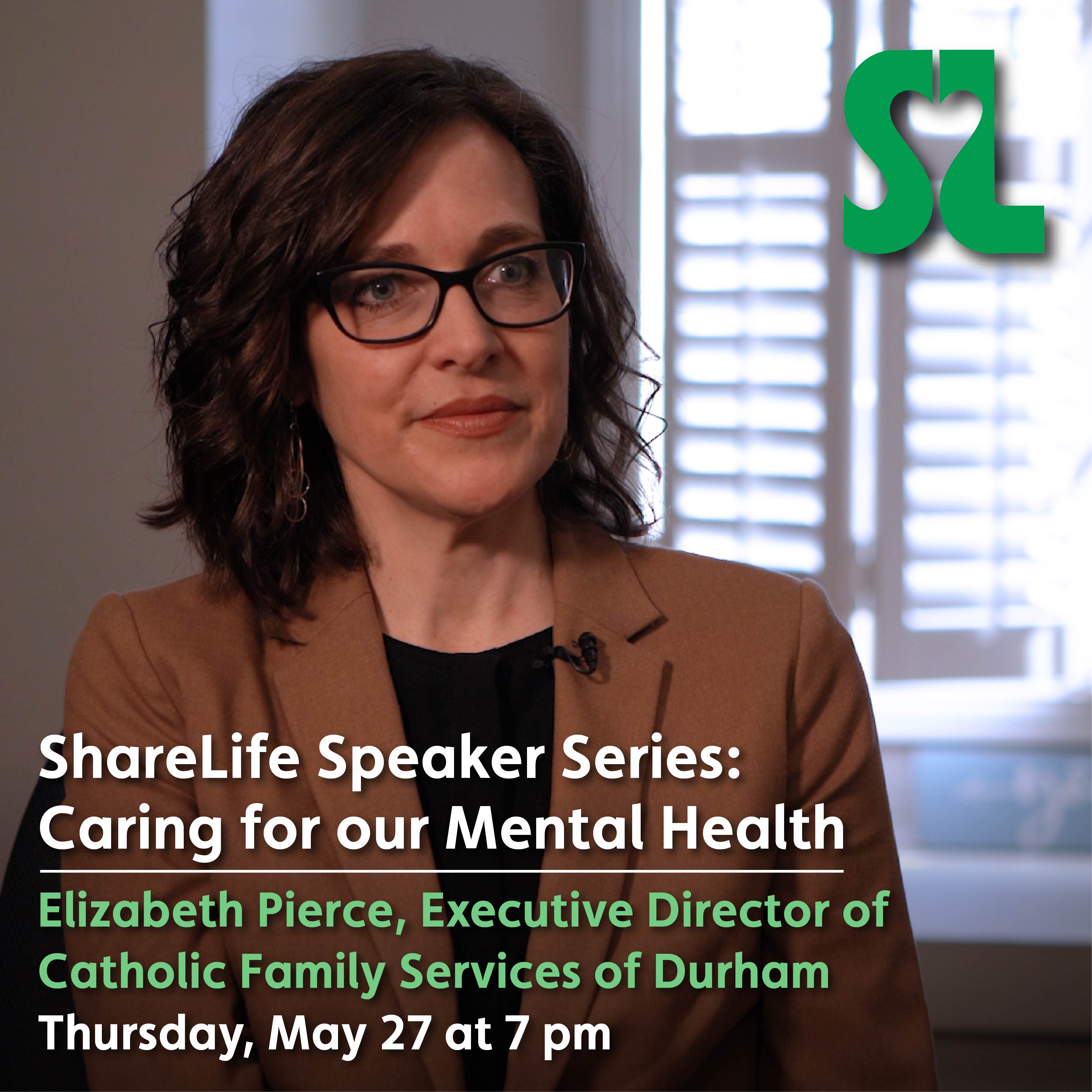 ShareLife mental health webinar poster