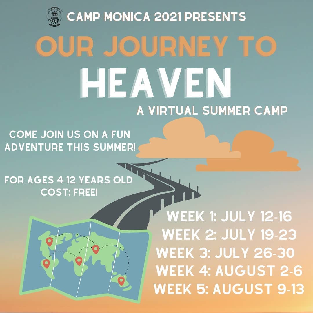 St. Monica's Virtual Summer Camp