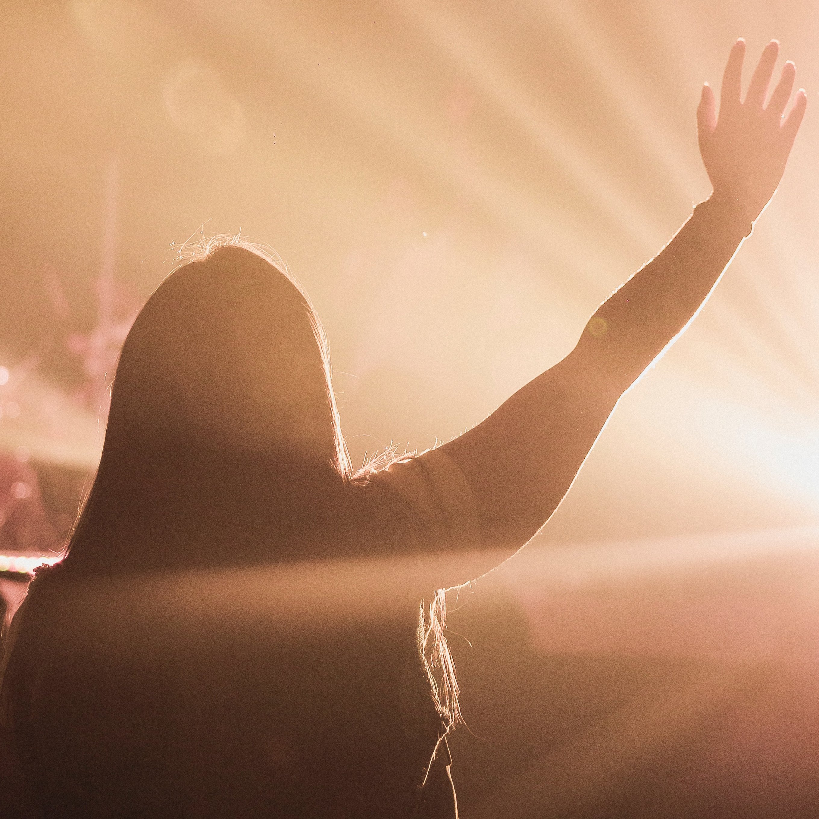 Girl Praising God Light Flare.jpg