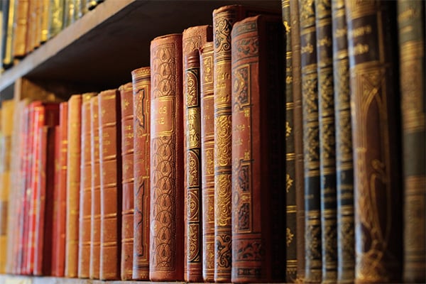 Shelf of books