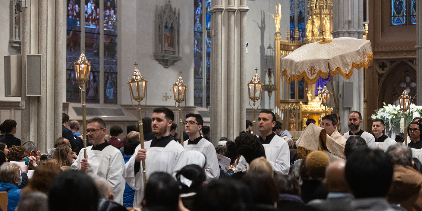 Holy Thursday Page Banner