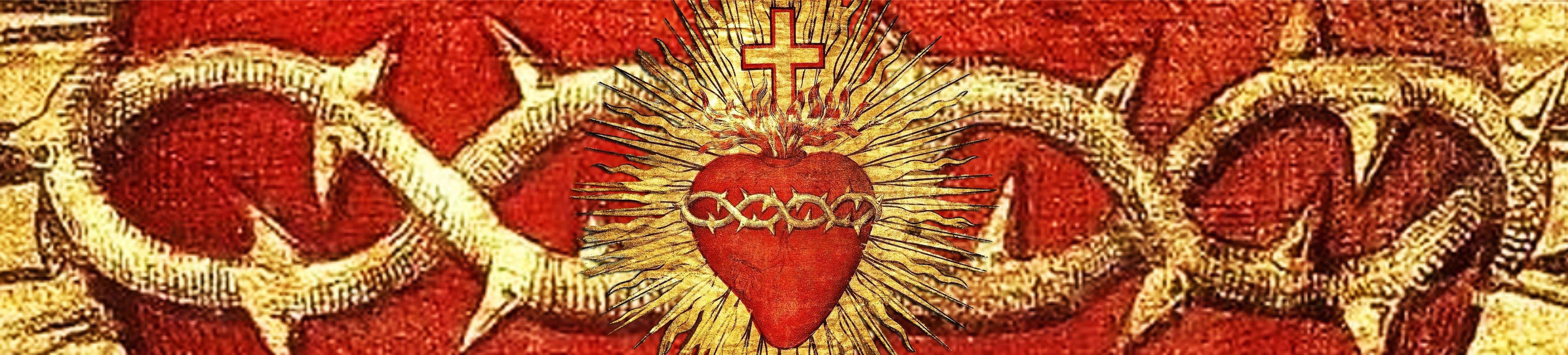 sacred heart of jesus banner