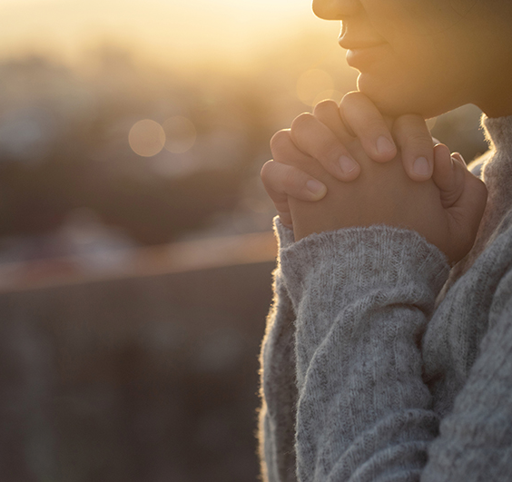 Hands in Prayer