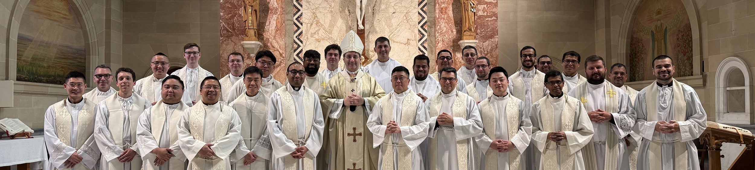 Priests Five and Under Banner