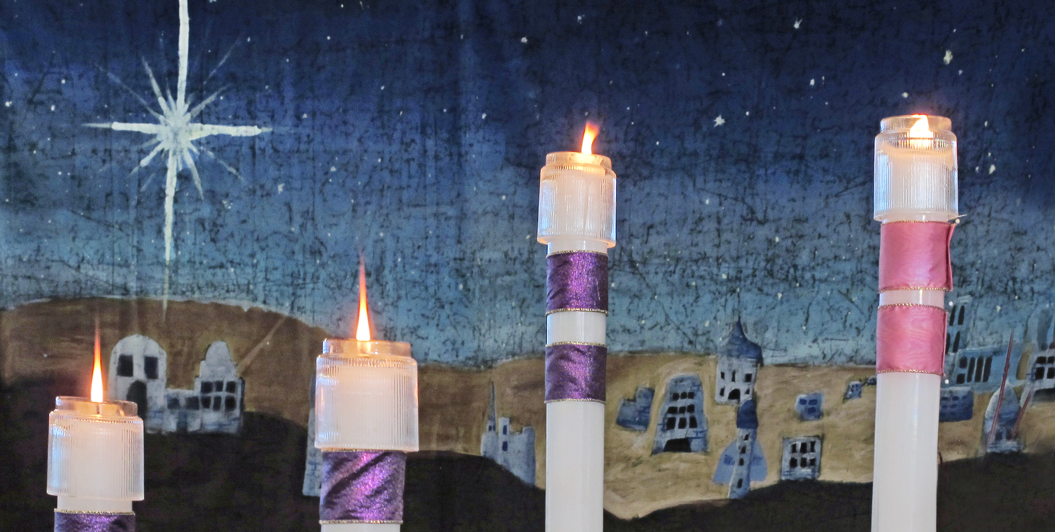 Advent candles