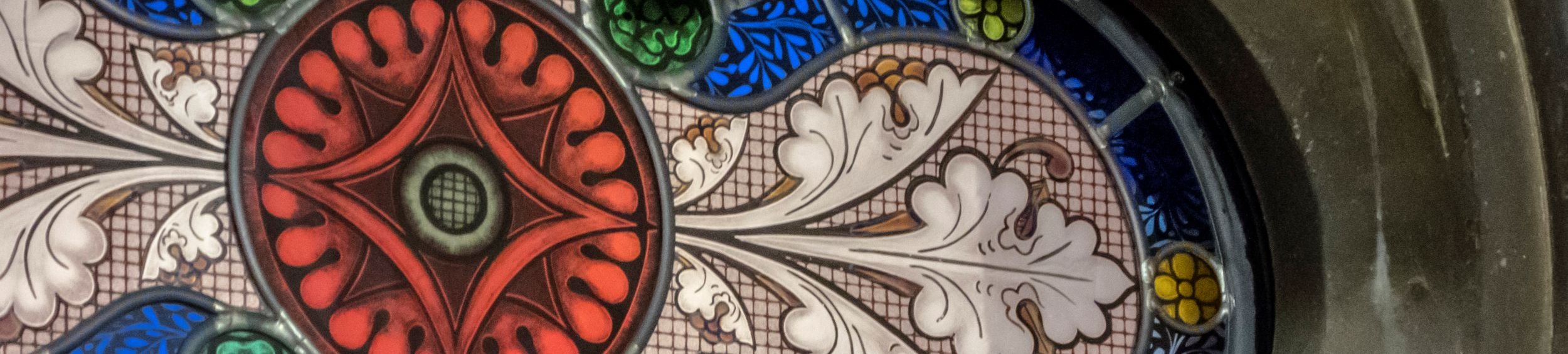 Stained Glass Banner Image