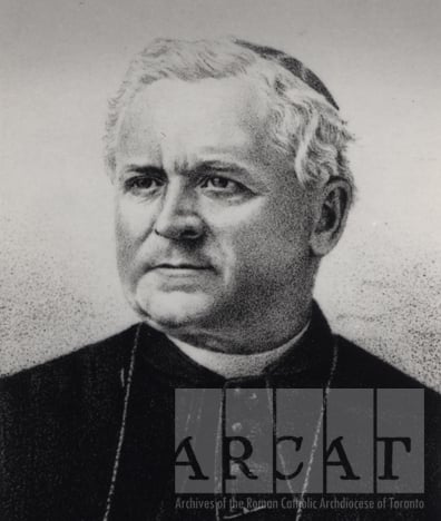 Sketch of Most Reverend Timothy O'Mahony.