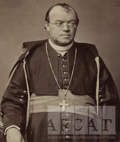 Black-and-white portrait of Most Reverend John Joseph Lynch, C.M.