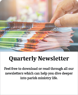 image of stack of newsletters and  a hand grabbing one (AdobeStock_217137034)