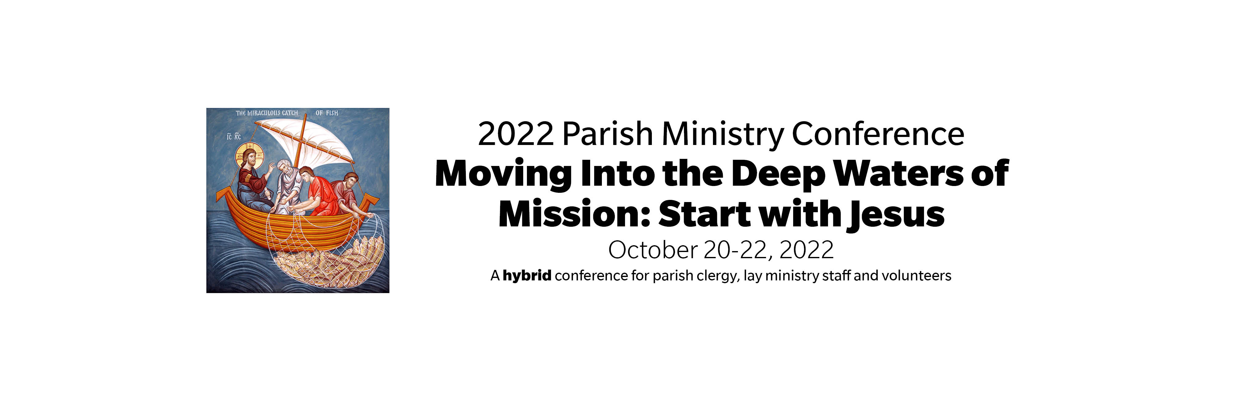 2022 Parish Ministry Conference Banner