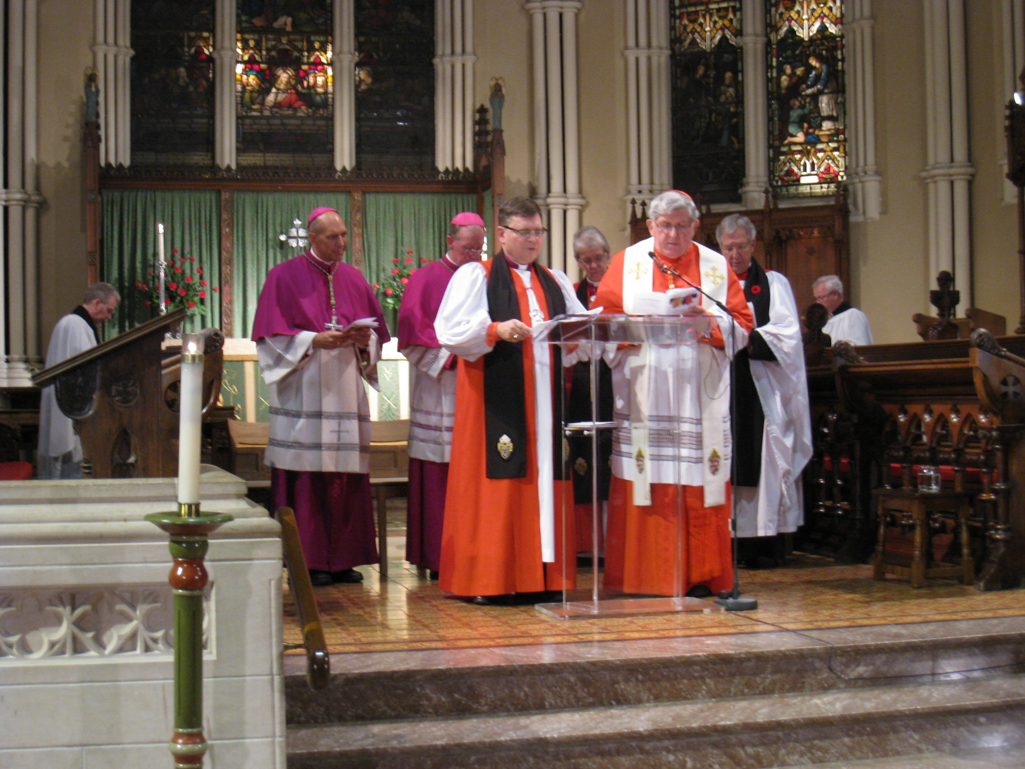 Prayer Service for Christian Unity at 50th Anniversary of Decree on Ecumenism
