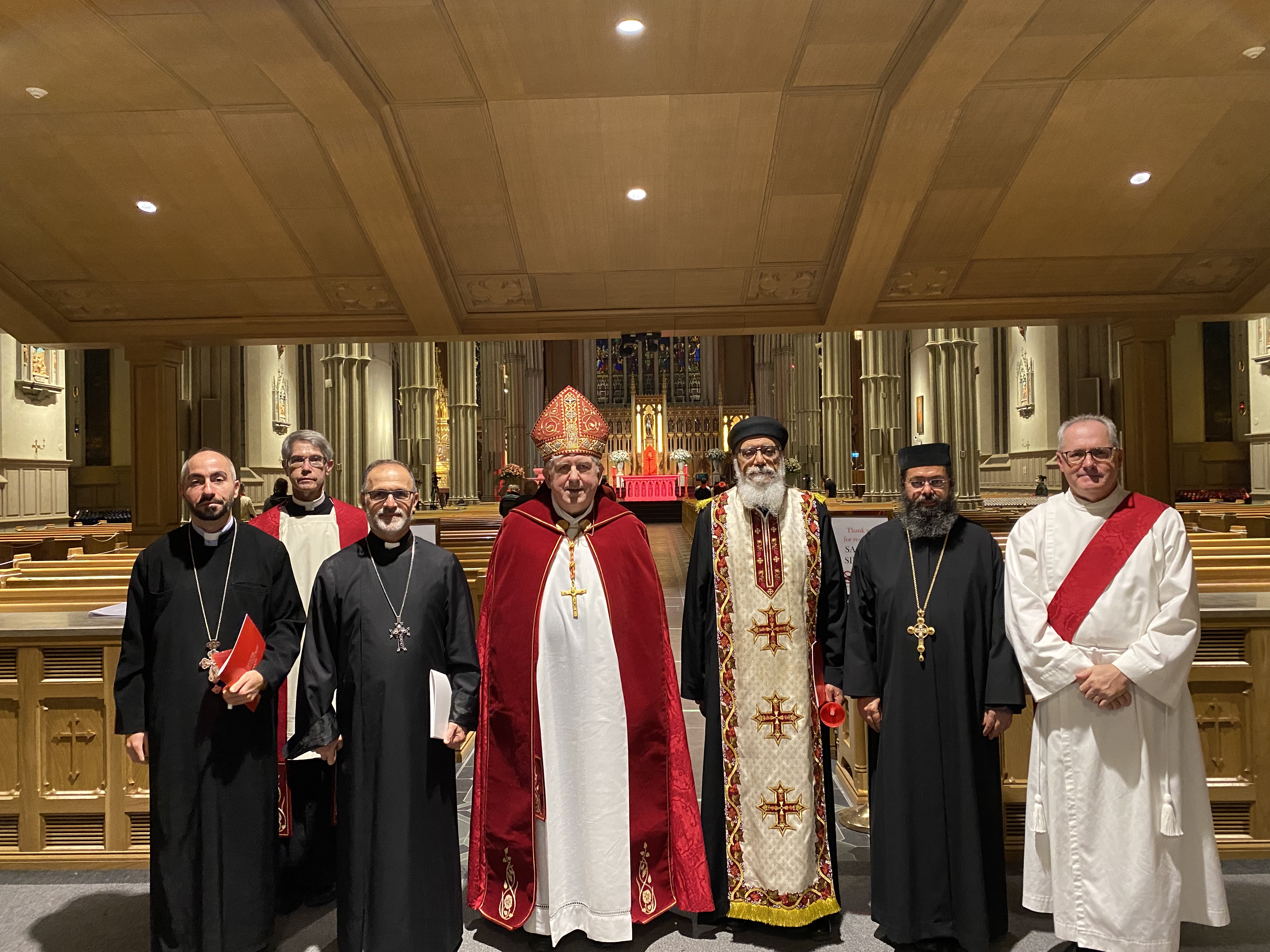 2021 Red Wednesday- Cardinal Collins with other Church Leaders