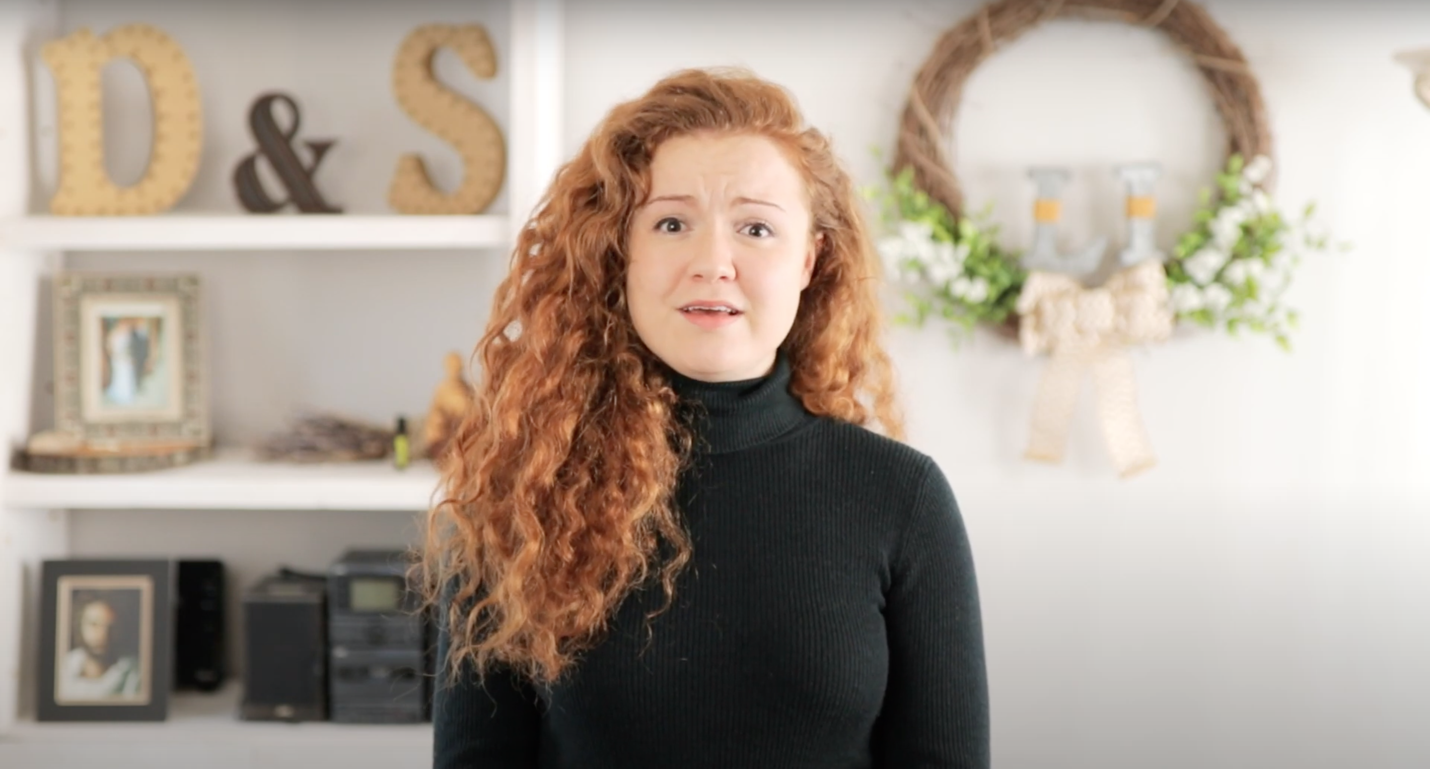 Young woman looking stunned or confused