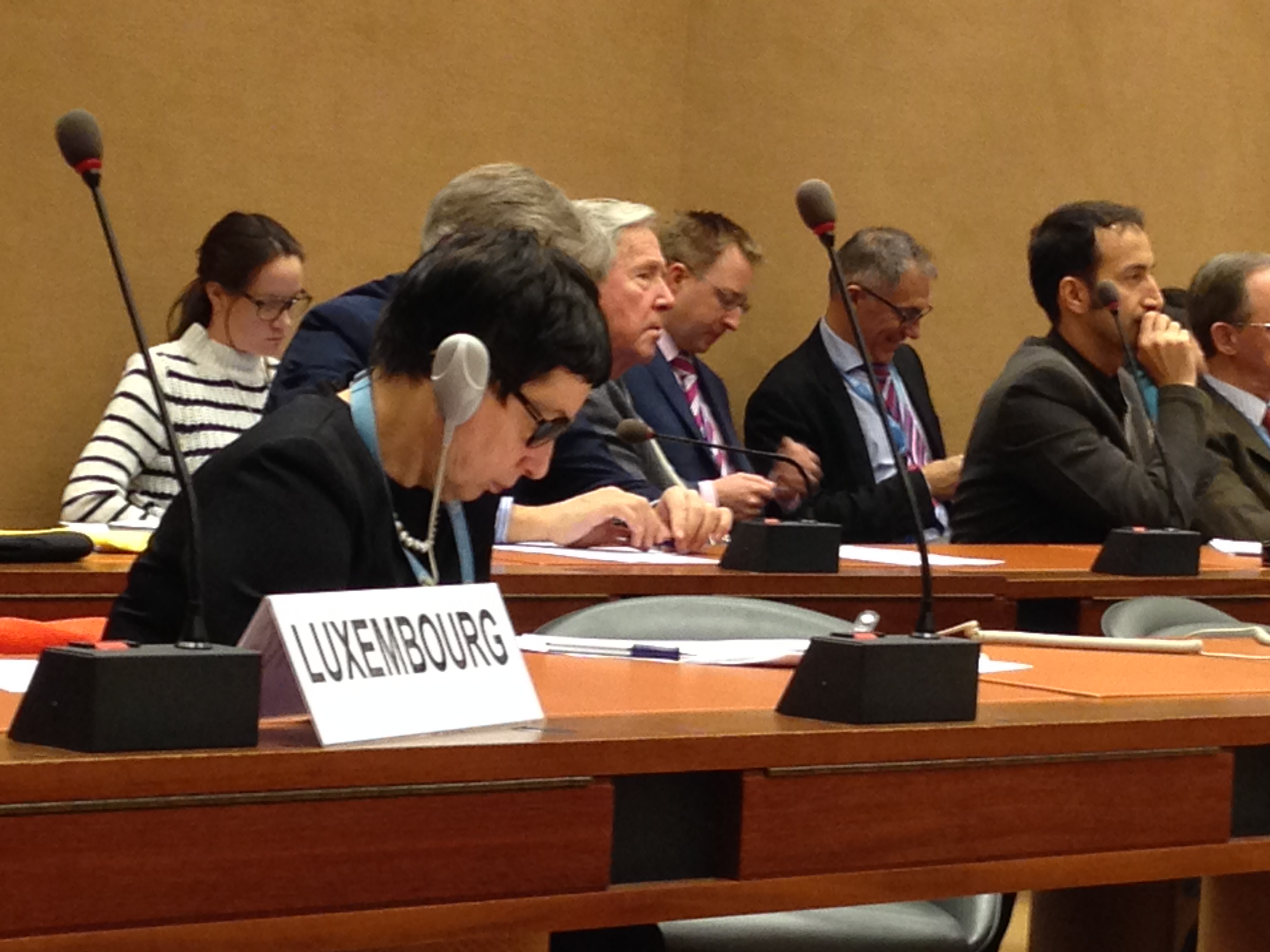 Delegates to UN Disarmament meetings in NY, 2014