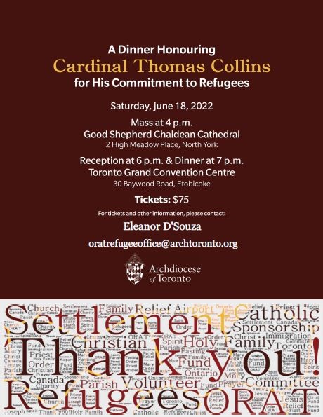Cardinal Collins Thank You Celebration